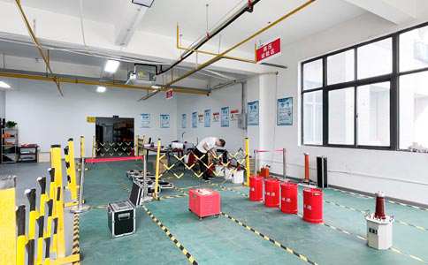 伯恩特电力高压实验区域展示